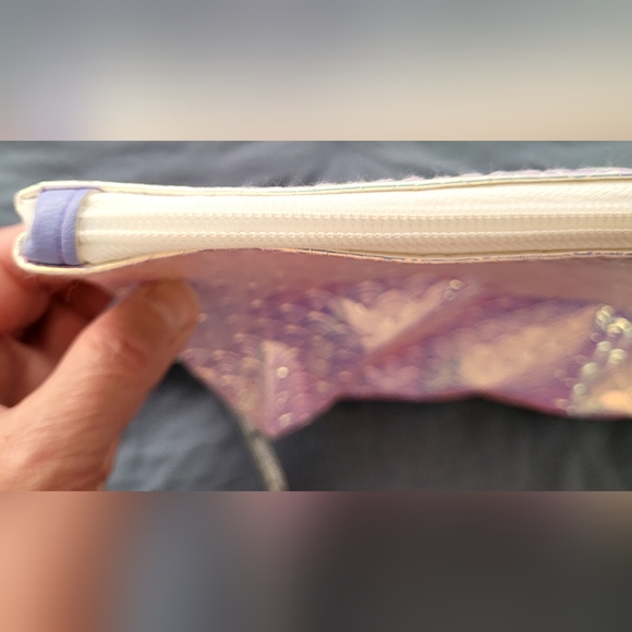 NWT NOBO Brand, Small Iridescent Pink Clutch - Picture 8 of 8